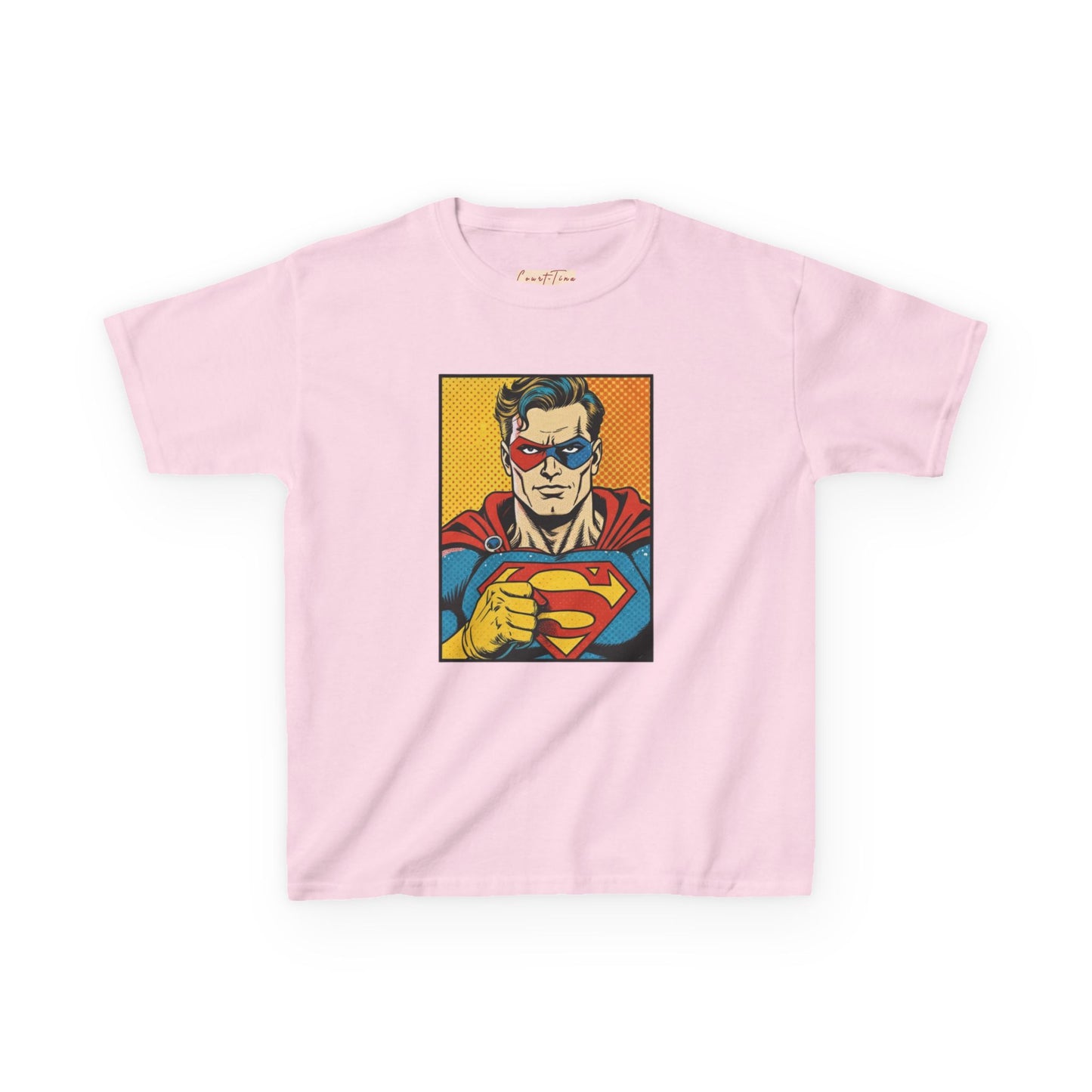 Superhero Kids Tee Shirt, Comic Book Kids Shirt, Fun Kids Apparel, Birthday Gift for Boys, Graphic Tee for Kids
