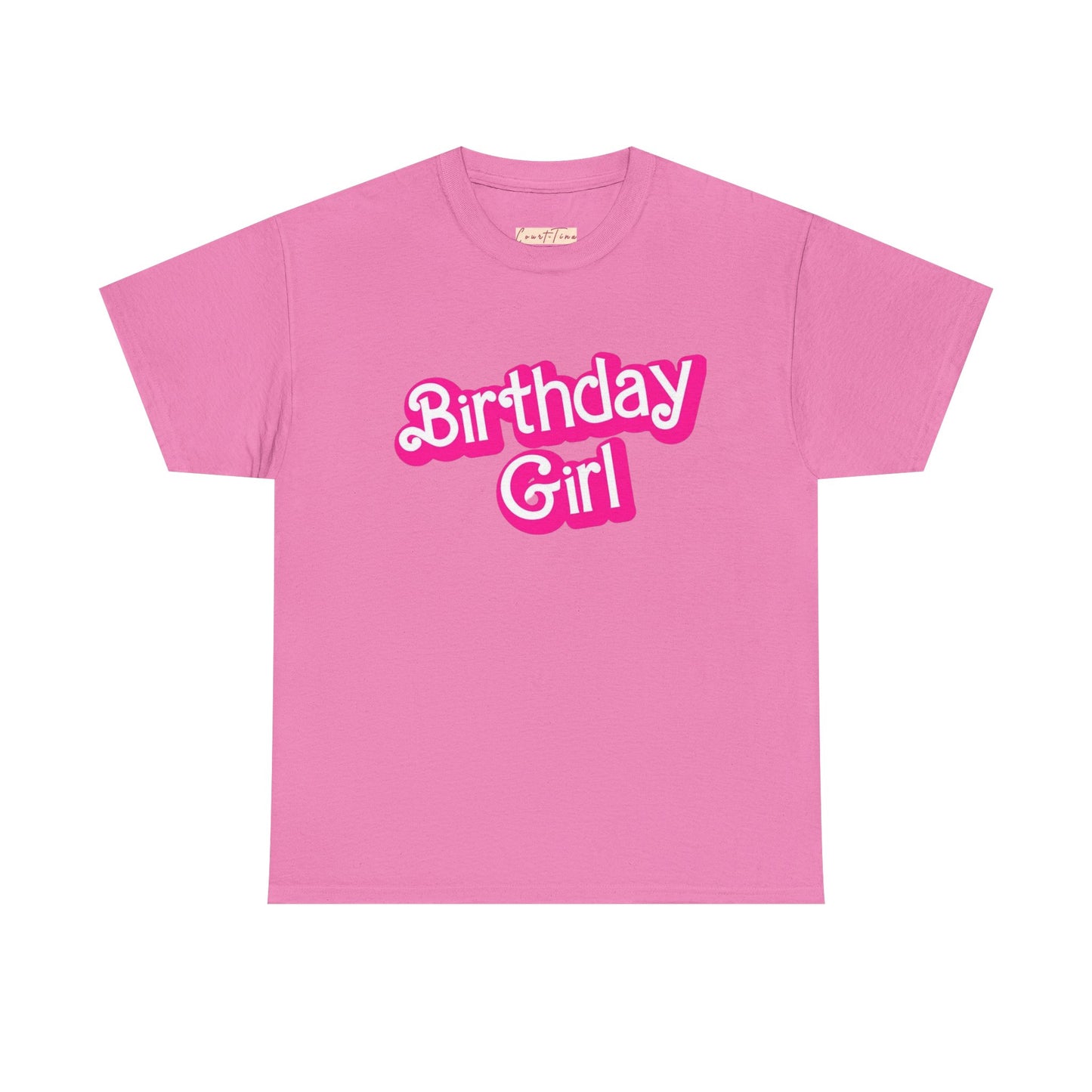 Birthday Girl Unisex Heavy Cotton Tee, Fun Party Tee, Birthday Celebration Shirt, Gift for Birthday Girl, Lounge Wear, Trendy Casual Top