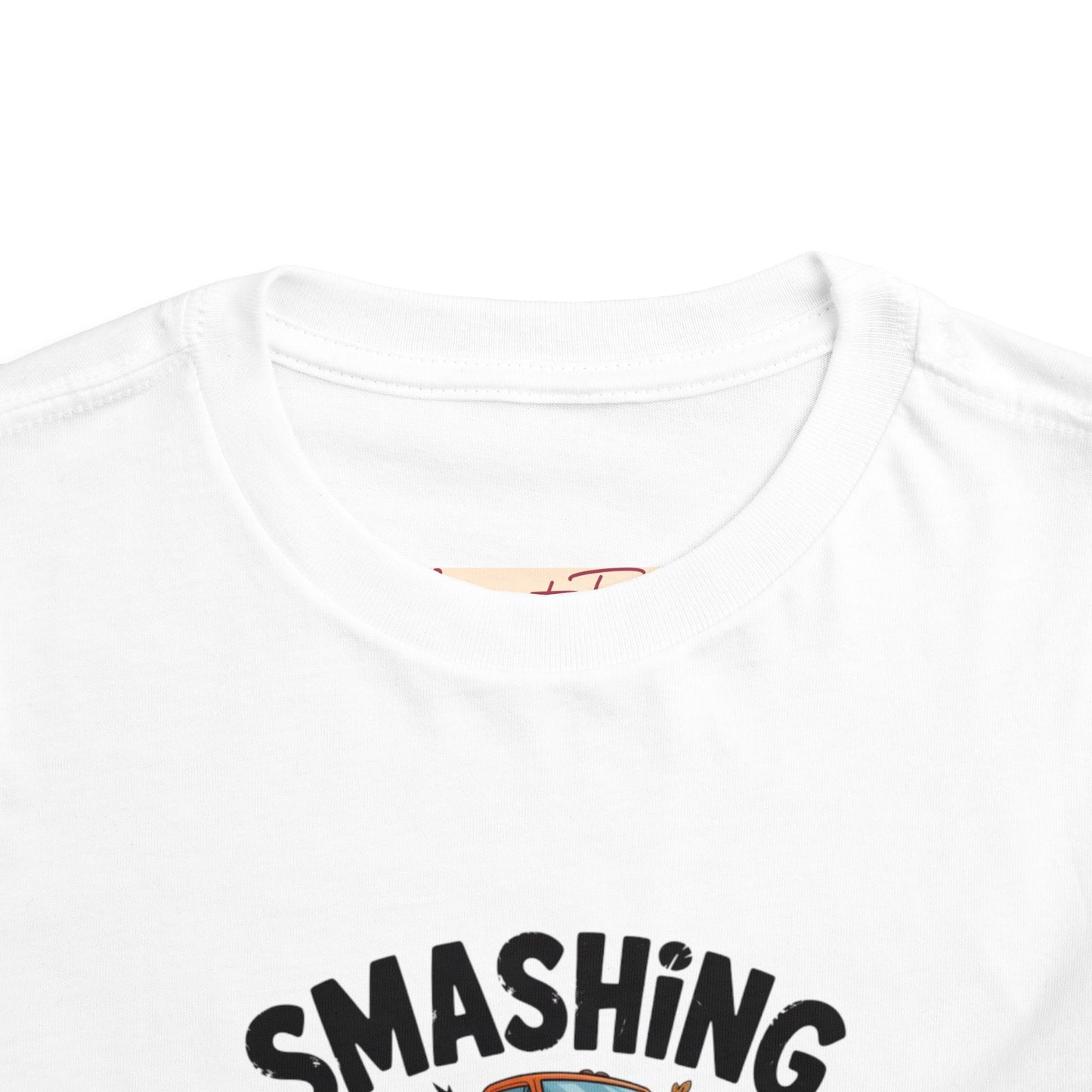 Toddler Smashing Pumpkins Tee - Adorable 'Smashing Pumpkins' Graphic, Perfect for Fall, Halloween, Kids' Costume, Pumpkin Patch