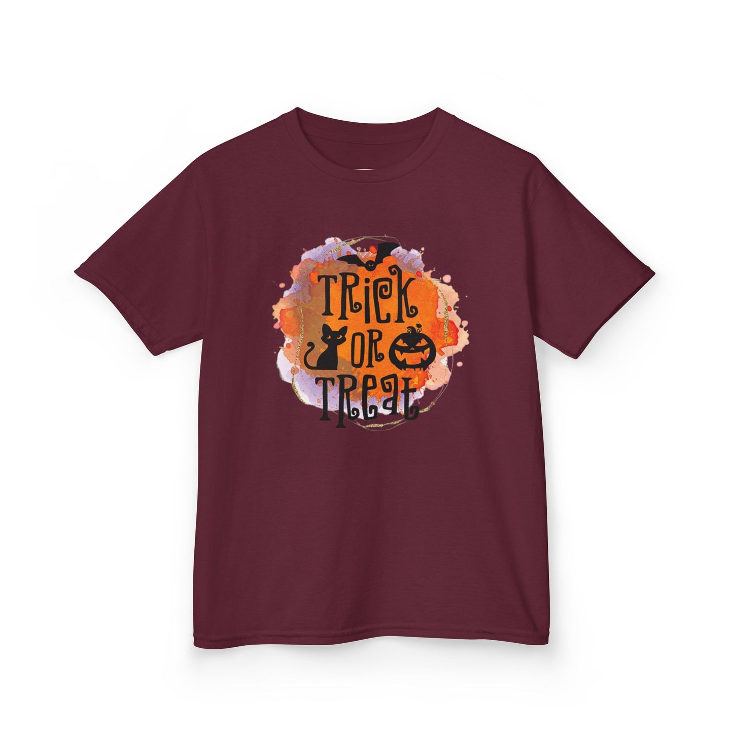 Halloween Kids Tee, Trick or Treat Shirt, Fun Halloween Apparel, Kids Costume Tee, Spooky Season Shirt
