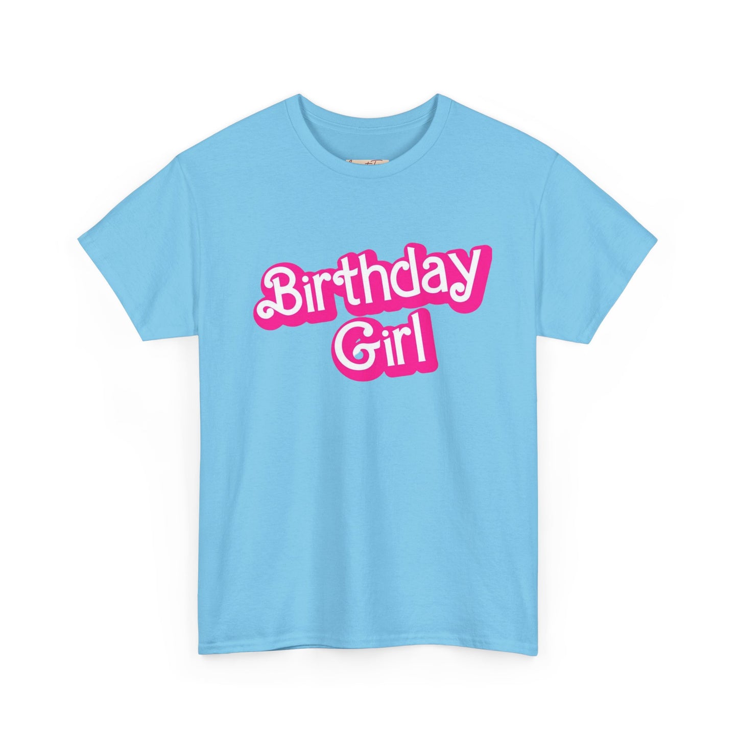 Birthday Girl Unisex Heavy Cotton Tee, Fun Party Tee, Birthday Celebration Shirt, Gift for Birthday Girl, Lounge Wear, Trendy Casual Top