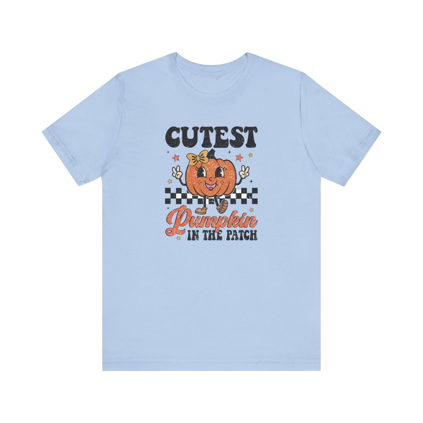 Cute Pumpkin Patch Tee - Fall Fashion, Halloween Shirt, Unisex Pumpkin Tee, Funny Graphic T-Shirt, Holiday Apparel