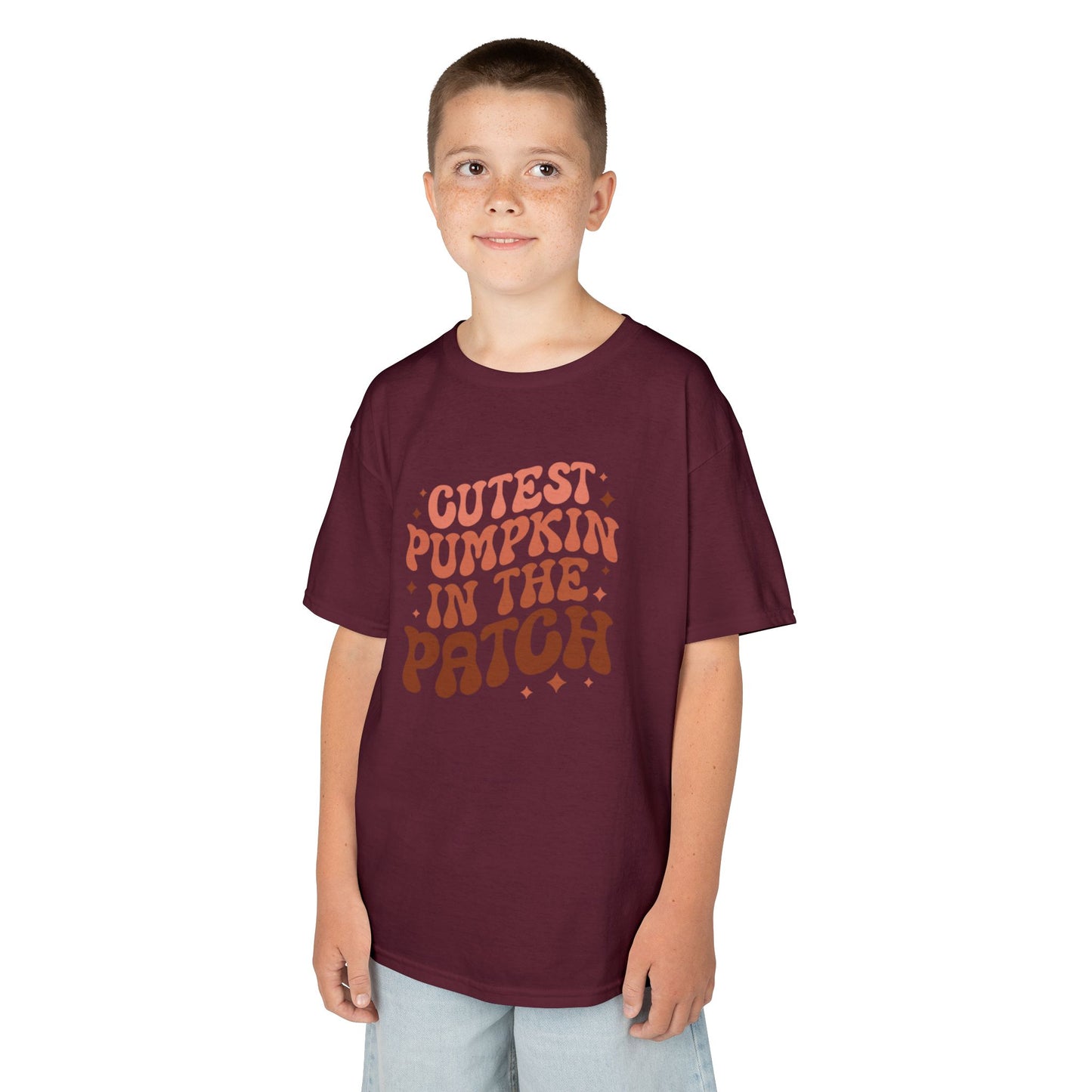 Cutest Pumpkin Kids Tee, Fall T-Shirt, Halloween Shirt, Kids Pumpkin Patch Top, Thanksgiving Apparel