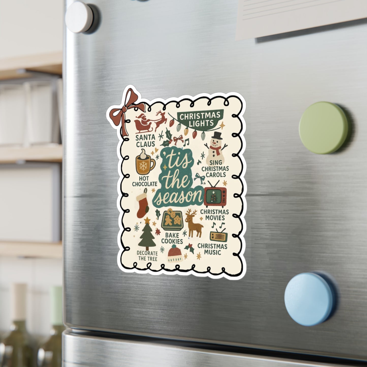 All Things Christmas Vinyl Decal