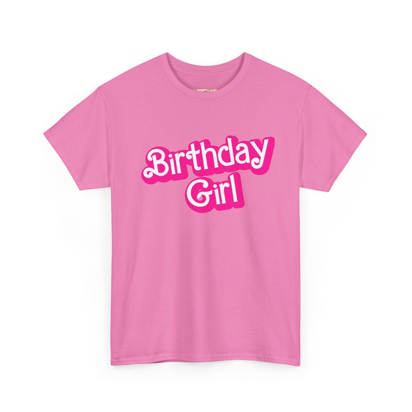 Birthday Girl Unisex Heavy Cotton Tee, Fun Party Tee, Birthday Celebration Shirt, Gift for Birthday Girl, Lounge Wear, Trendy Casual Top