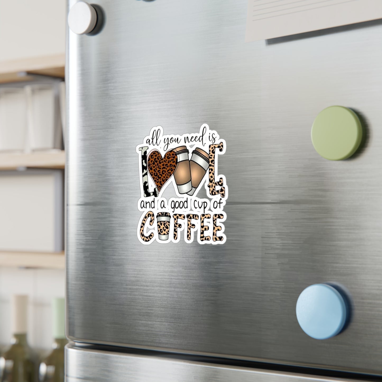 Coffee Lover's Kiss-Cut Vinyl Decals