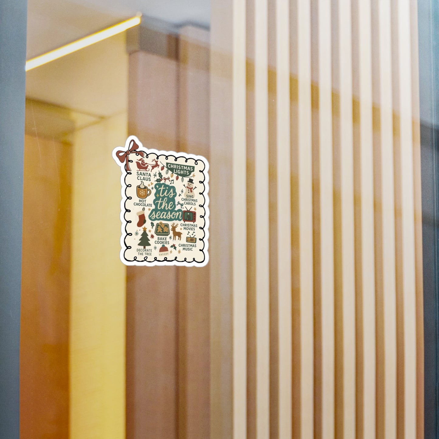 All Things Christmas Vinyl Decal