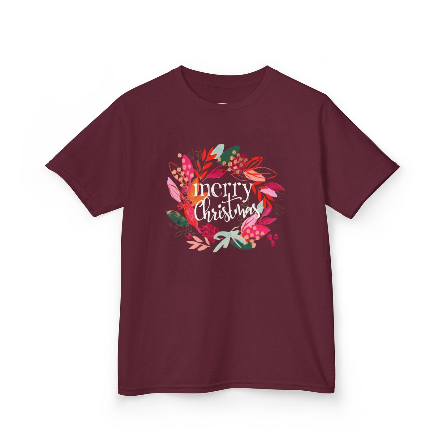 Christmas Kids Tee, Merry Christmas Shirt, Holiday Gift, Kids Apparel, Festive T-Shirt, Winter Fashion