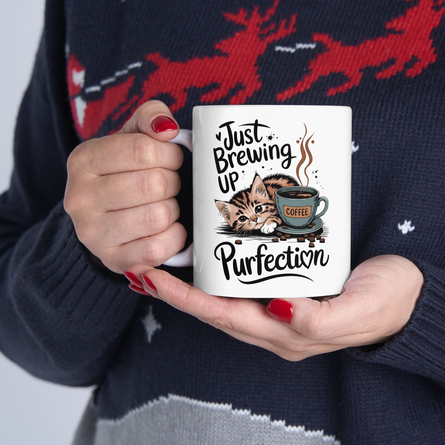 Cat Lover's Ceramic Mug