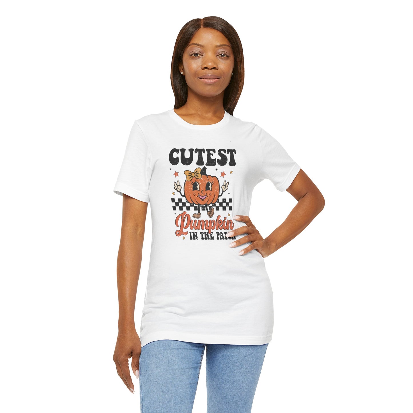 Cute Pumpkin Patch Tee - Fall Fashion, Halloween Shirt, Unisex Pumpkin Tee, Funny Graphic T-Shirt, Holiday Apparel