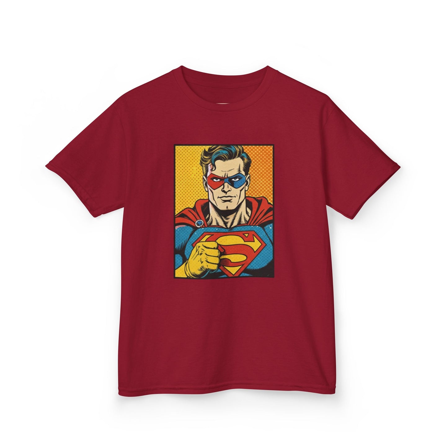 Superhero Kids Tee Shirt, Comic Book Kids Shirt, Fun Kids Apparel, Birthday Gift for Boys, Graphic Tee for Kids