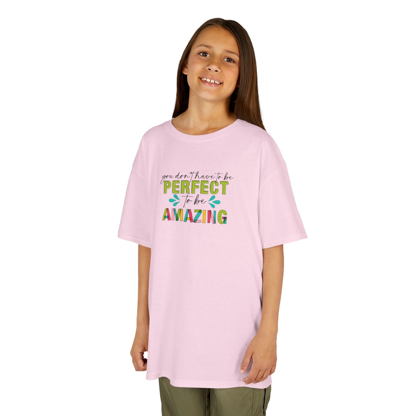 You're Amazing Motivational Kids Shirt, Perfect Gift for Birthdays, Encouragement Wear, Kids Clothing, Cute Graphic Tee