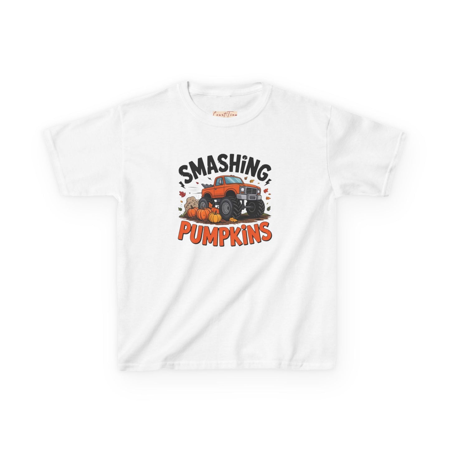 Smashing Pumpkins Kids Tee for Halloween Fun, Youth Autumn Shirt, Pumpkin Patch Tee, Fall Festival Apparel, Trick or Treat Top