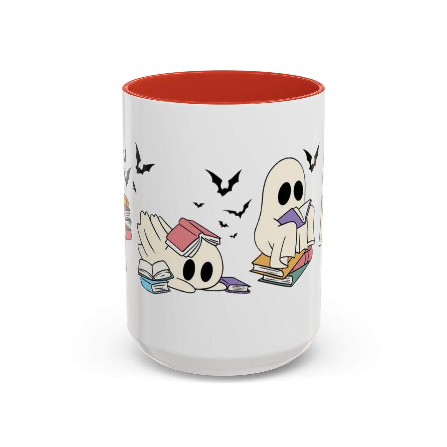Ghostly Book Lover Coffee Mug - Spooky Reading Gift for Halloween, Literary Enthusiasts, Bookworm Accessories, Cute Ghost Mug, [...]