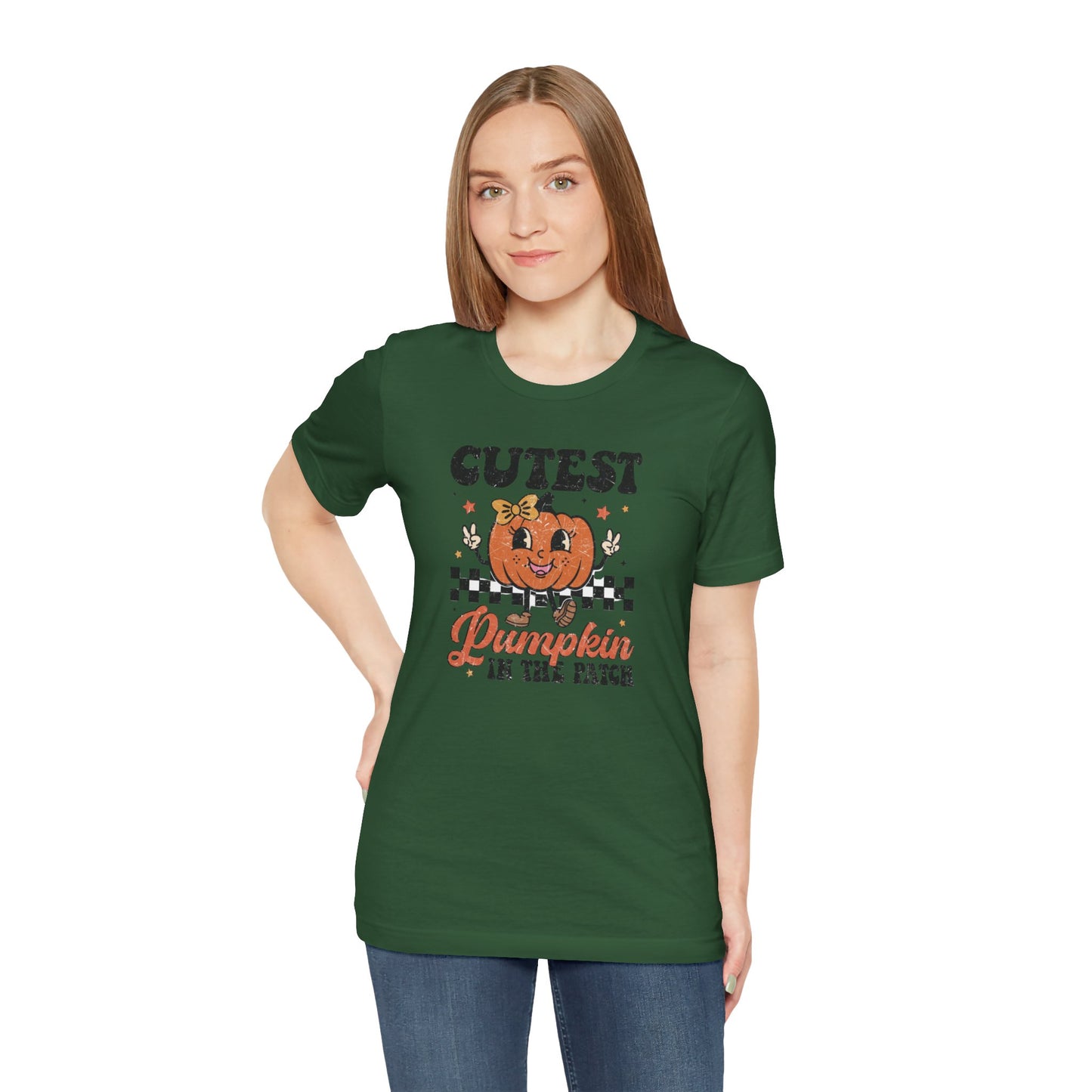 Cute Pumpkin Patch Tee - Fall Fashion, Halloween Shirt, Unisex Pumpkin Tee, Funny Graphic T-Shirt, Holiday Apparel