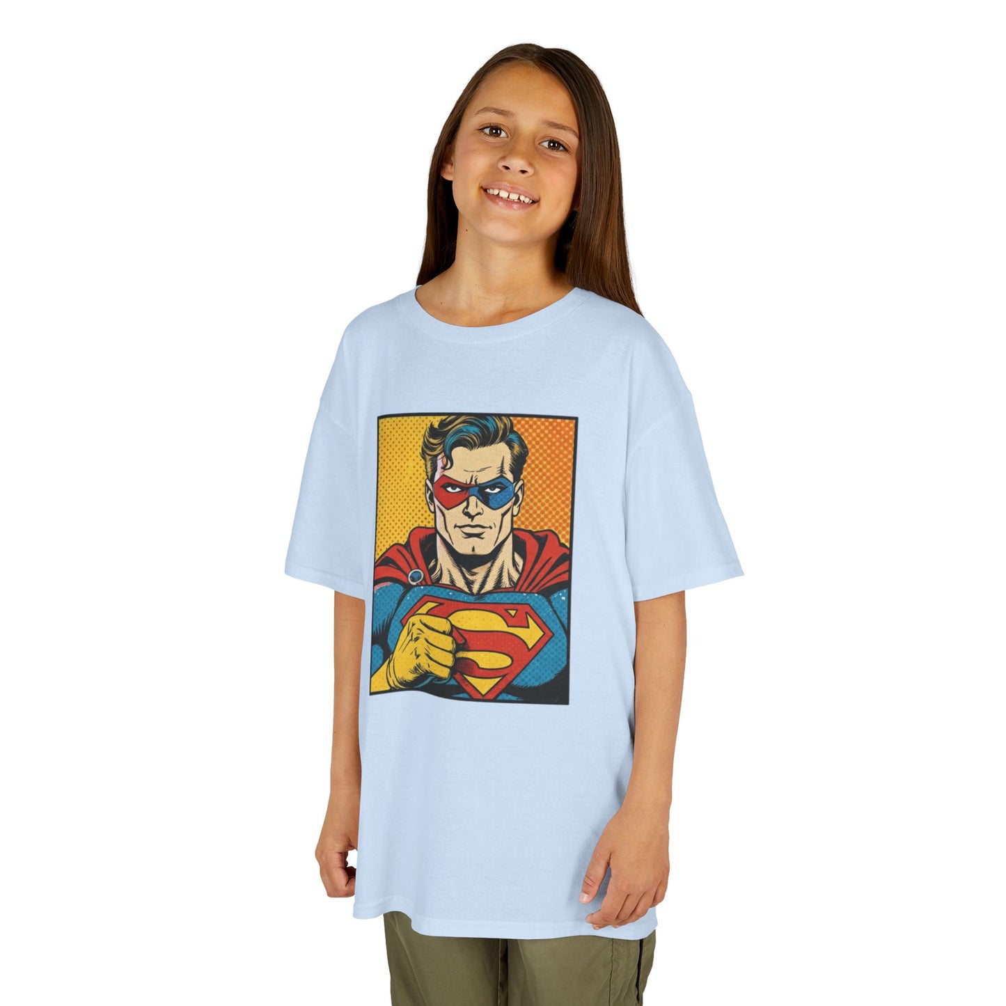 Superhero Kids Tee Shirt, Comic Book Kids Shirt, Fun Kids Apparel, Birthday Gift for Boys, Graphic Tee for Kids