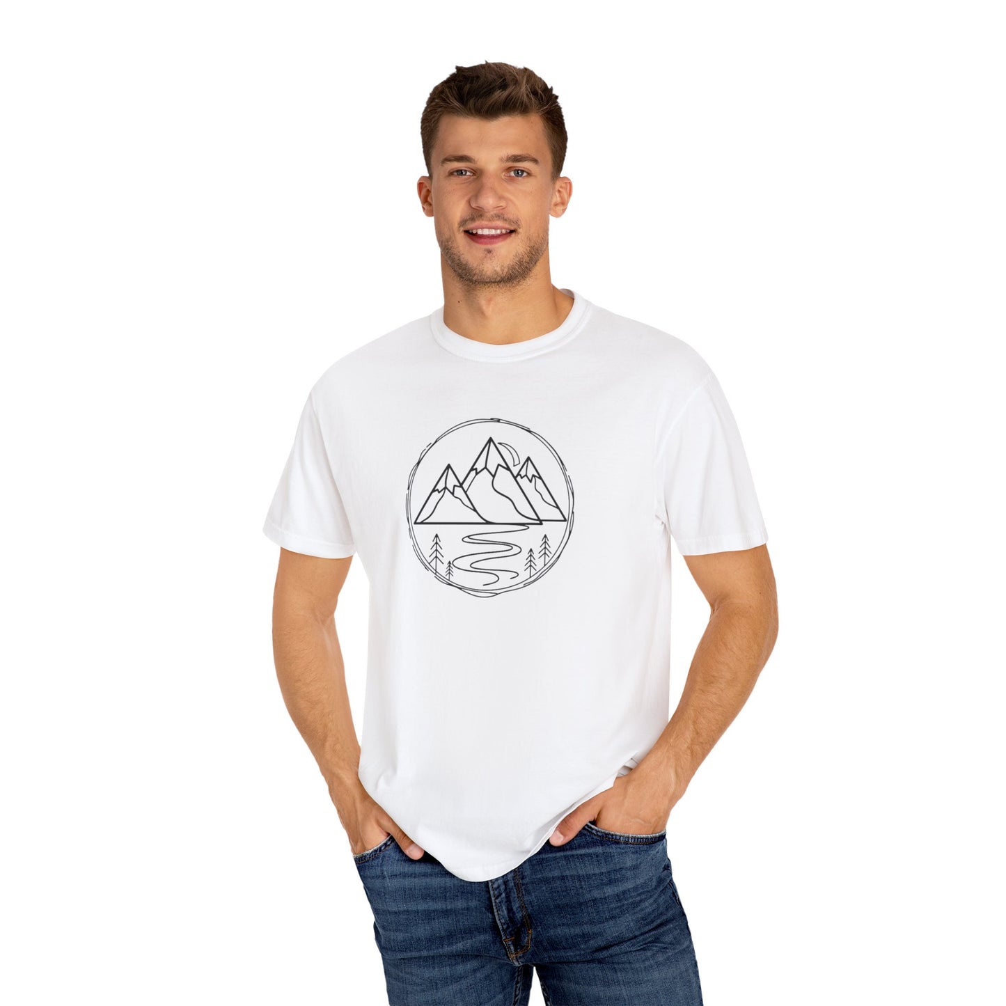 Mountain Landscape Unisex T-Shirt | Adventure Lover's Tee | Nature Gift | Casual Wear | Outdoor Enthusiast | Vacation Style | [...]