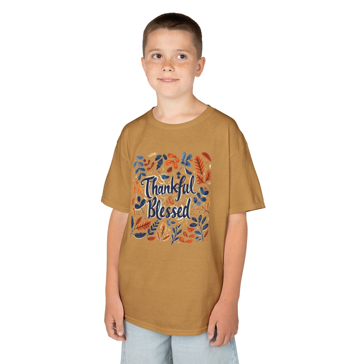 Thankful & Blessed Kids Tee