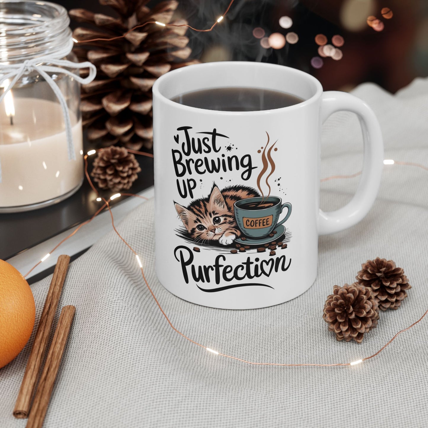 Cat Lover's Ceramic Mug