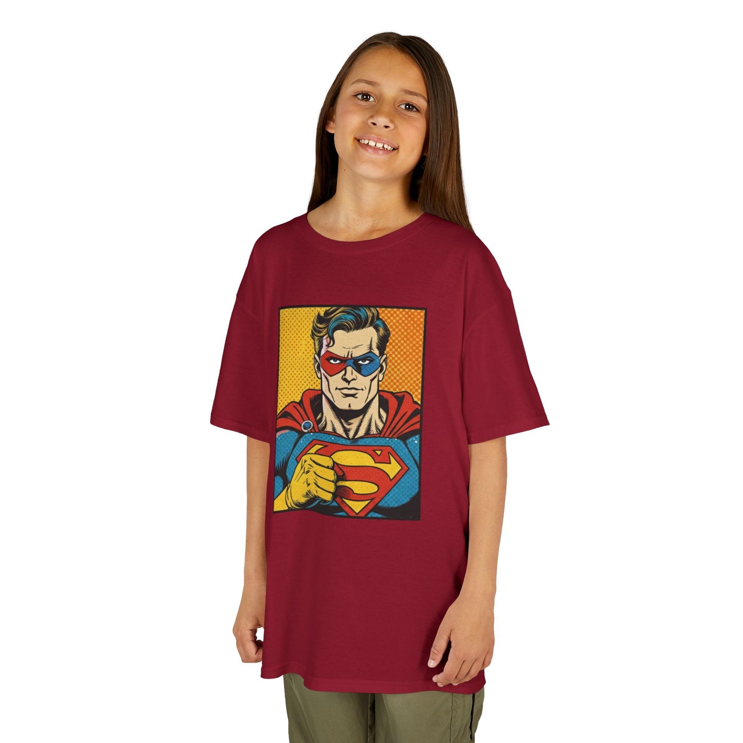 Superhero Kids Tee Shirt, Comic Book Kids Shirt, Fun Kids Apparel, Birthday Gift for Boys, Graphic Tee for Kids