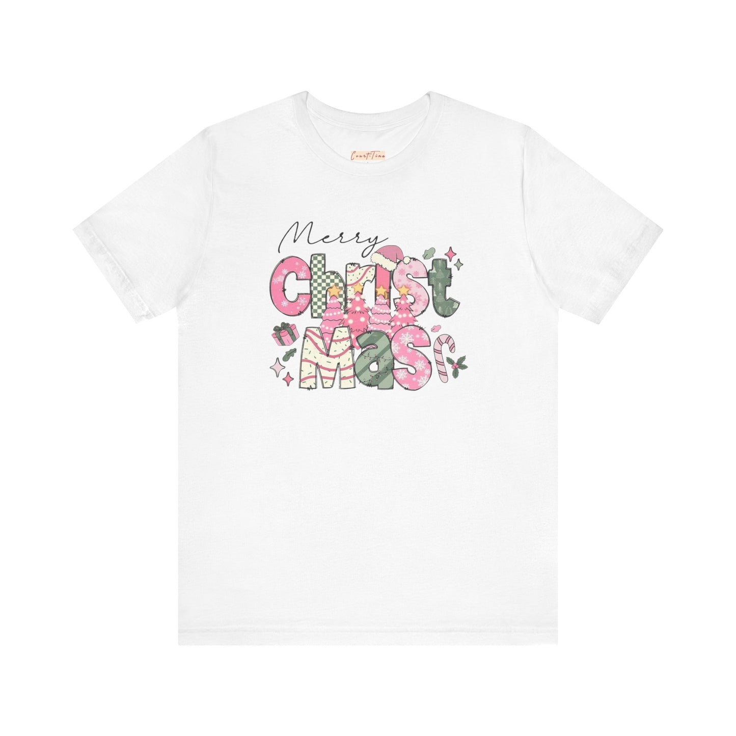 Merry Christmas Tee, Holiday Shirt, Gift for Him/Her, Christmas Apparel, Cozy Xmas T-Shirt, Festive Wear