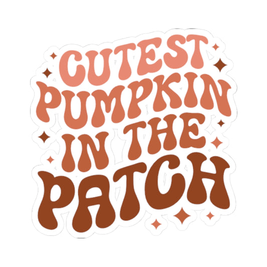Cute Pumpkin Patch Stickers, Fall Decor, Laptop Decals, Autumn Gifts, Halloween Party Favor