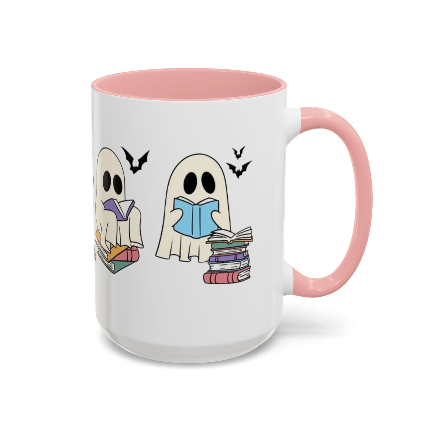 Ghostly Book Lover Coffee Mug - Spooky Reading Gift for Halloween, Literary Enthusiasts, Bookworm Accessories, Cute Ghost Mug, [...]