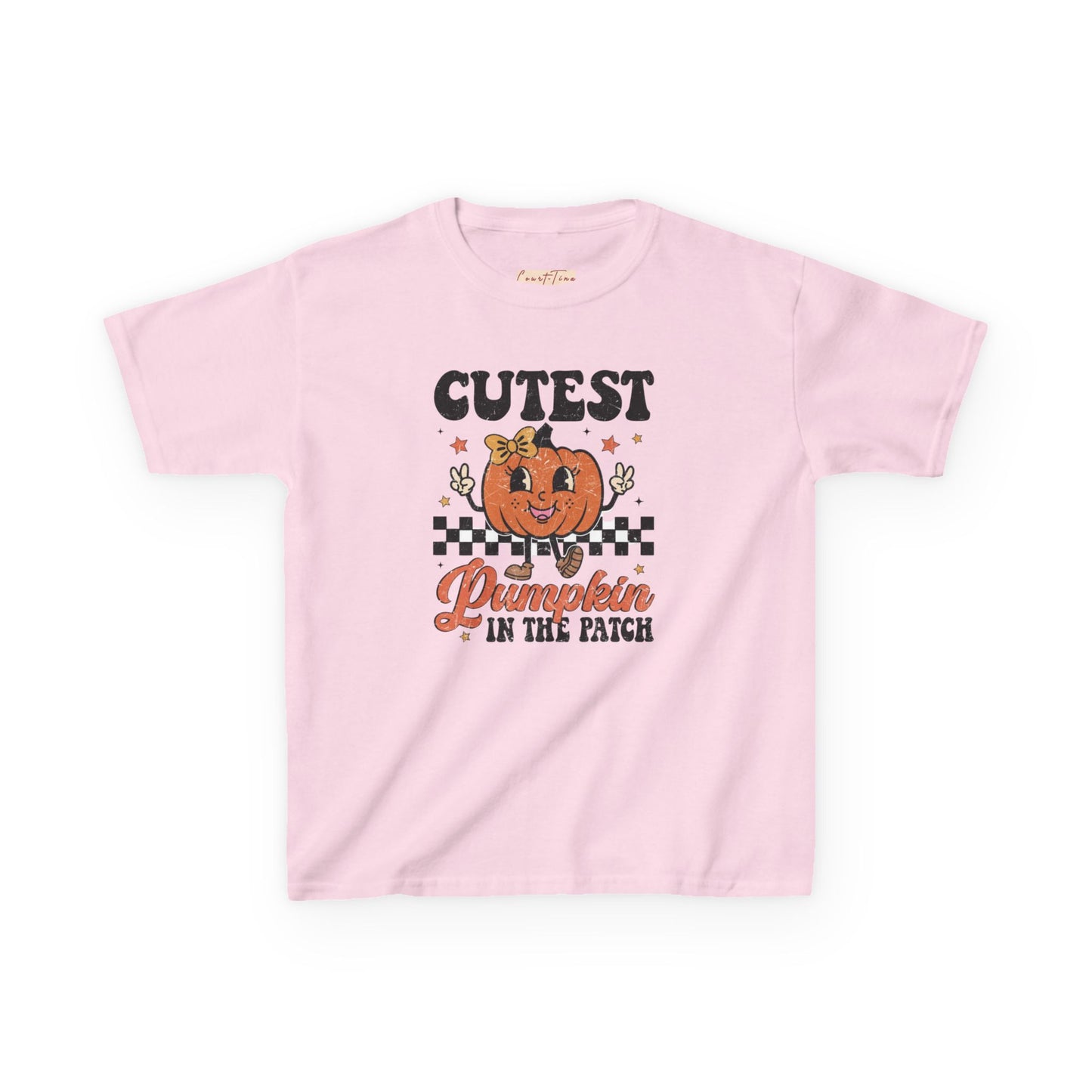 Cute Pumpkin Kids Tee - Fall Apparel, Halloween T-Shirt, Thanksgiving Gift, Pumpkin Patch Outfit, Kid's Halloween Shirt