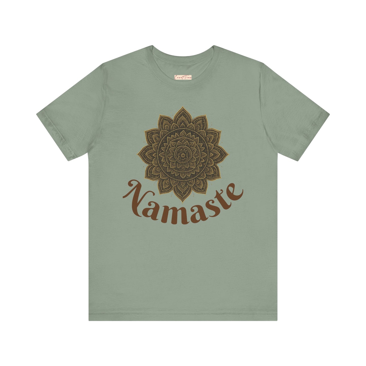 Bohemian Mandala Unisex Jersey Tee - Casual Wear, Graphic T-Shirt, Gift for Yoga Lovers, Spiritual Apparel, Everyday Comfort