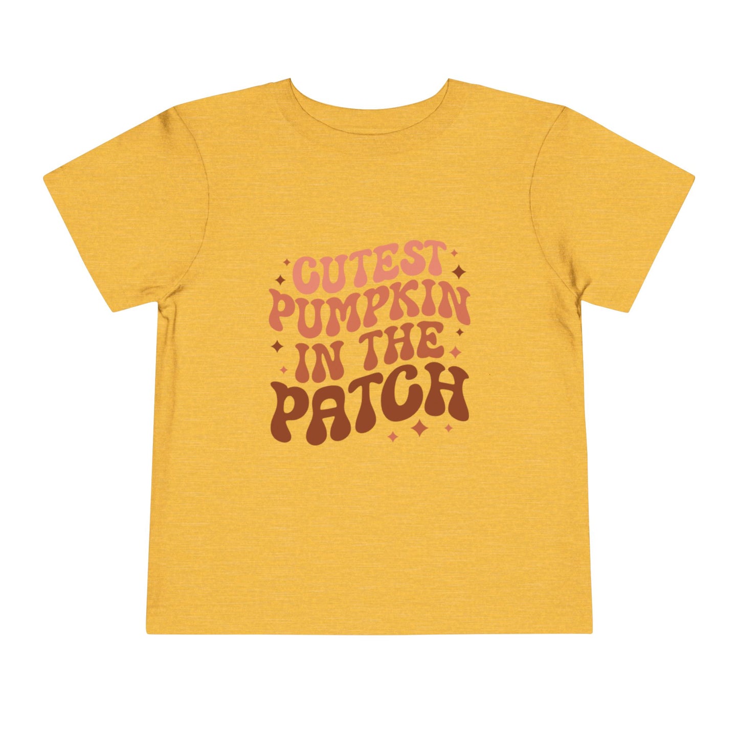 Toddler Short Sleeve Tee - Cutest Pumpkin in the Patch Halloween Top, Fall Apparel, Kids' T-Shirt, Pumpkin Patch Shirt, Toddler [...]