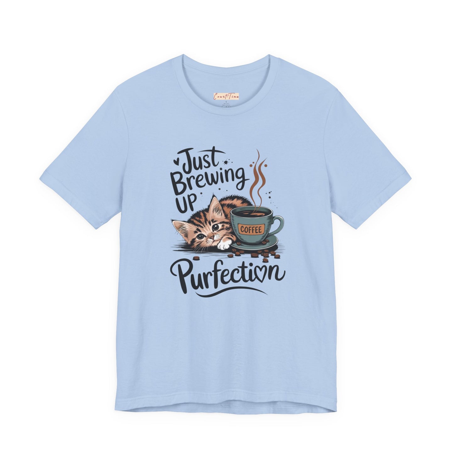 Cute Cat Coffee Tee