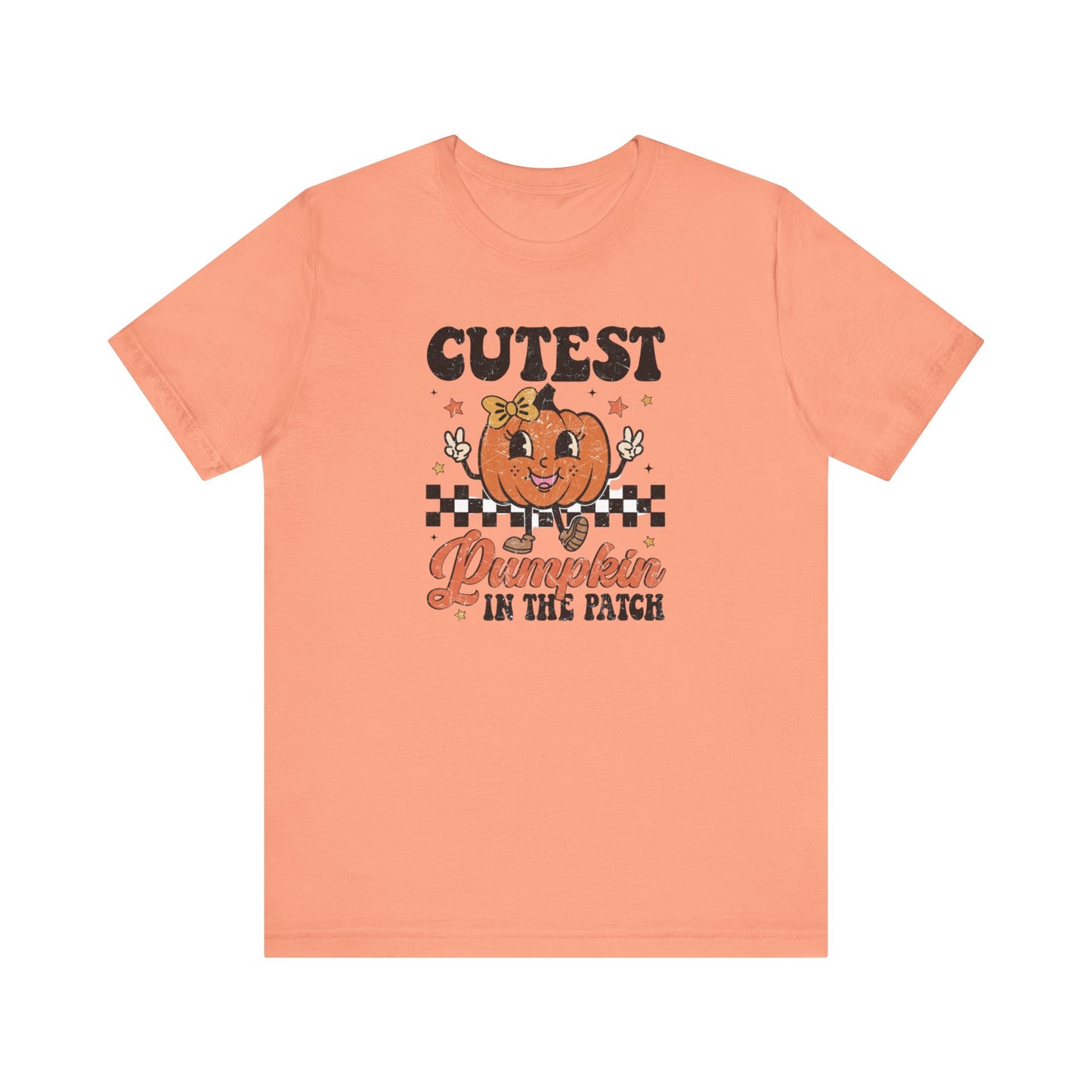 Cute Pumpkin Patch Tee - Fall Fashion, Halloween Shirt, Unisex Pumpkin Tee, Funny Graphic T-Shirt, Holiday Apparel
