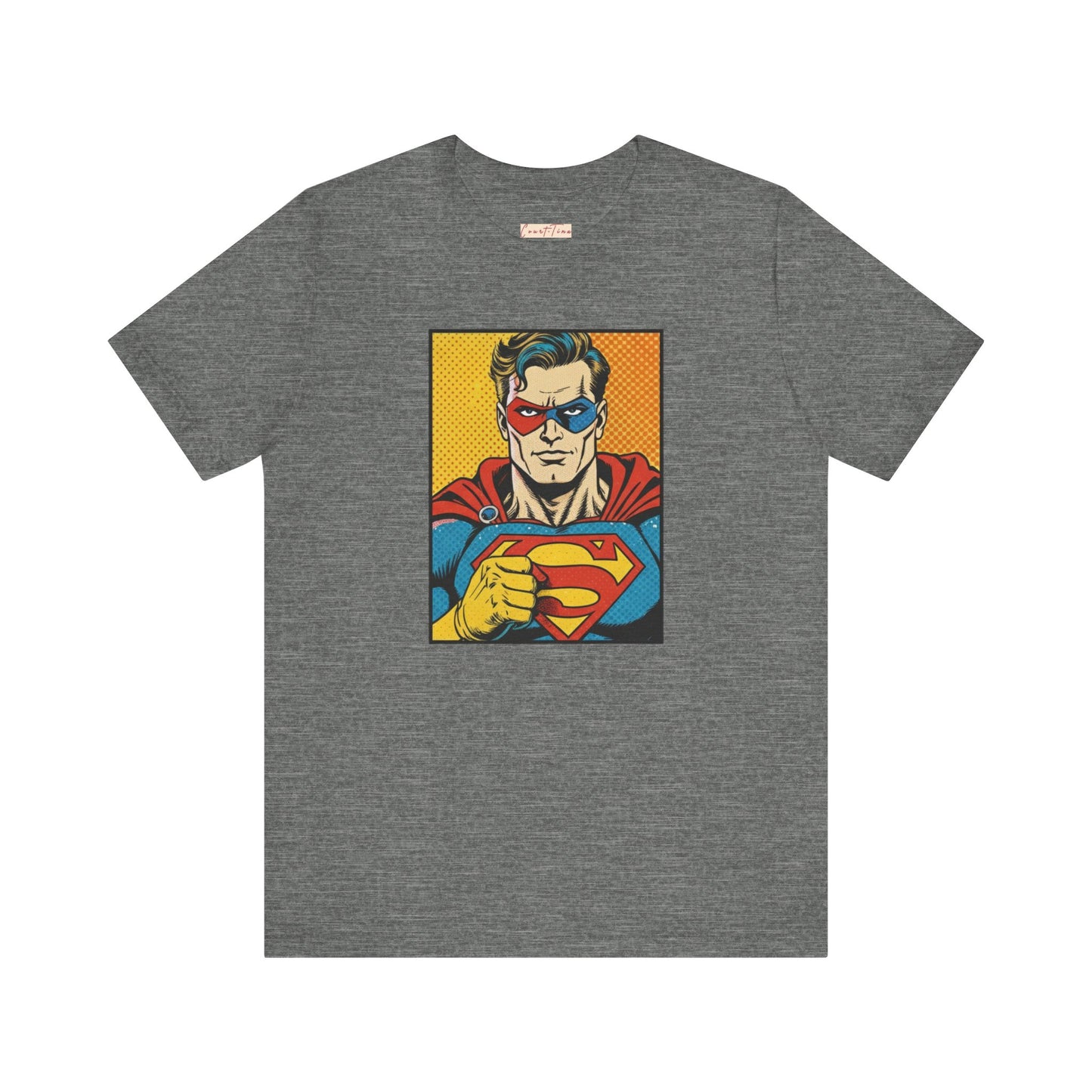 Retro Superhero Graphic Tee, Unisex T-Shirt, Fun Casual Wear, Comic Book Lover Gift, Birthday, Gift for Him/Her
